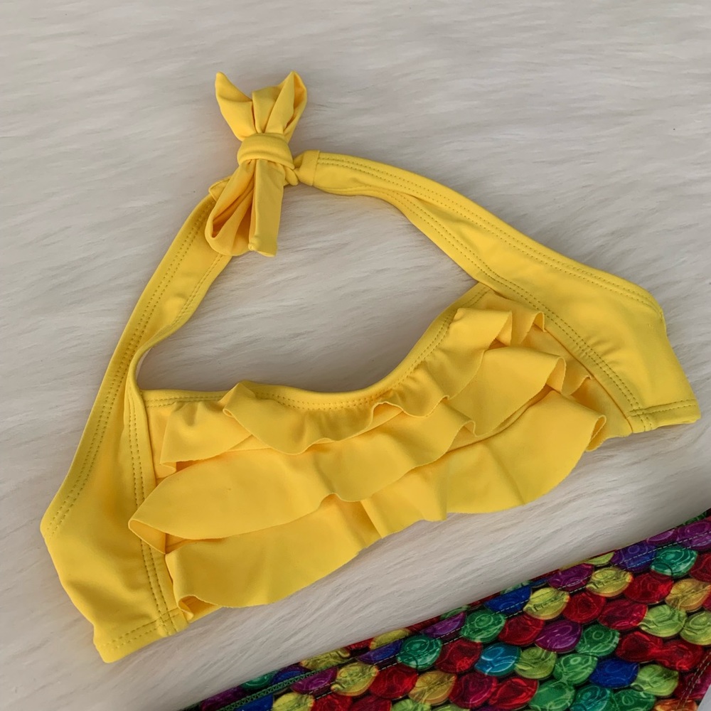 Mermaidens Sea Wave & Rainbow Reef Girls Bikini - Picture 5 of 8